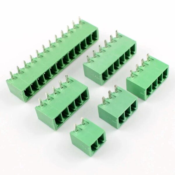 XY2500 8Pin Right Angle Male Terminal Block Connector 3.81 Pitch - Image 2