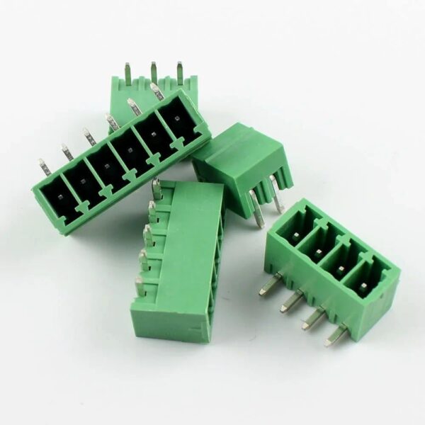XY2500 6Pin Right Angle Male Terminal Block Connector 3.81 Pitch - Image 4