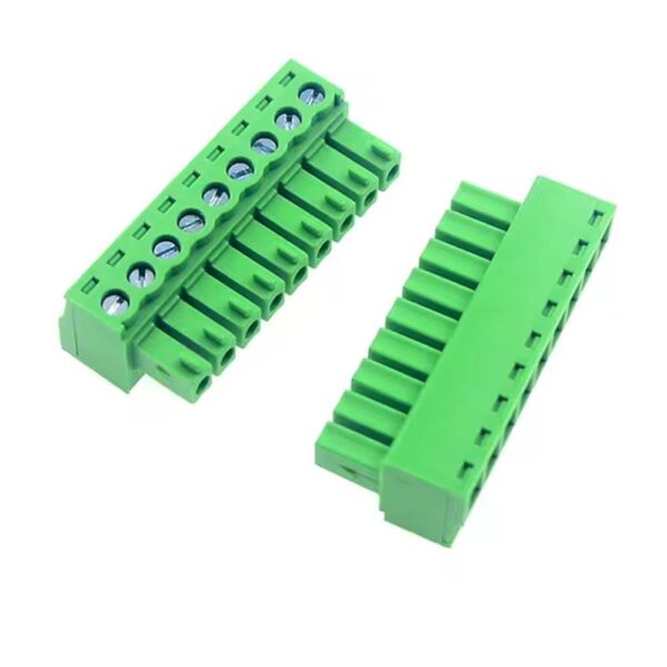 XY2500 9Pin Right Angle Female Terminal Block Connector 3.81 Pitch