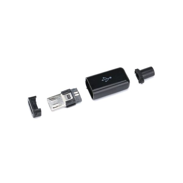 YT2153Y Micro USB 4pin Male Connector for Charging, Data, OTG Cable-Unassembled - Image 2