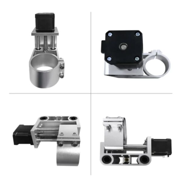 Z-Axis Aluminum Spindle Motor Mount 200W Spindle Holder 52Mm Diameter For CNC 3018 MAX - Image 3