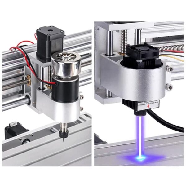Z-Axis Aluminum Spindle Motor Mount 200W Spindle Holder 52Mm Diameter For CNC 3018 MAX - Image 5