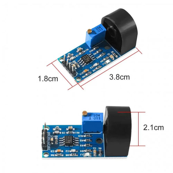 ZMCT103C 5A Range Single-Phase AC Current Transformer Sensor Module - Image 2