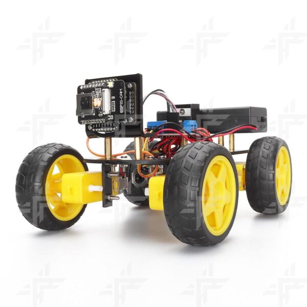 WI-FI Control with Camera Function Smart Robot Car Kit with Programming Code