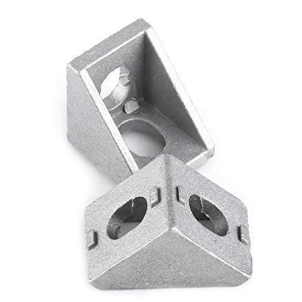 Aluminium Extrusion Right Angle Bracket 15 x 20 mm for 1515 Series Profile- 2 Pcs