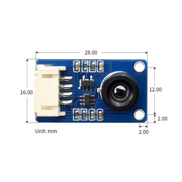Waveshare MLX90640 IR Array Thermal Imaging Camera, 32×24 Pixels, 110° FOV - Image 3
