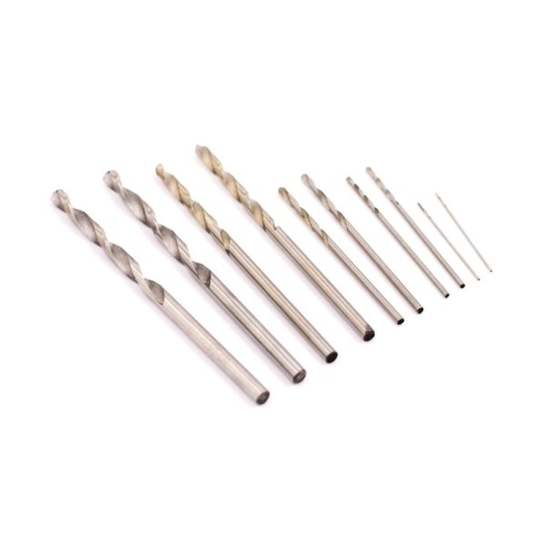 0.5mm 1.0mm 1.5mm 2.5mm 3.0mm Size Twist Drill Bit Set  2 Quantity each (10pieces)