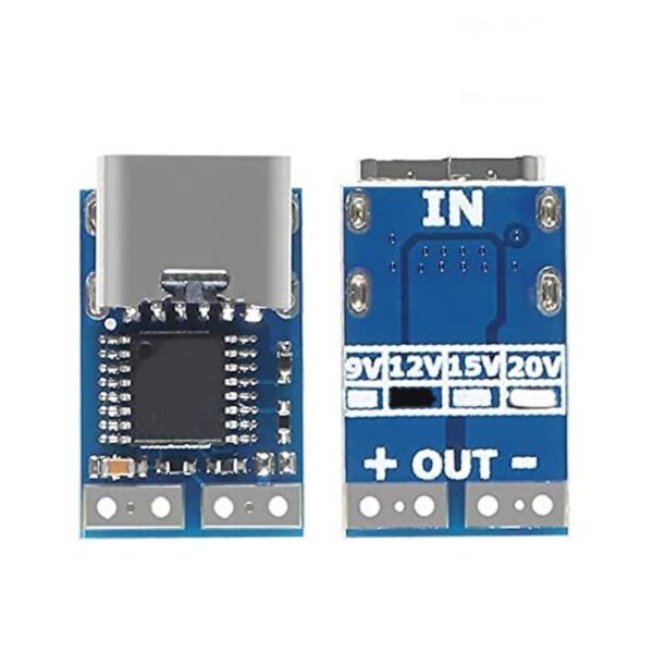 USB-C PD QC 12V DC Type-C Female Decoy Module - Image 3