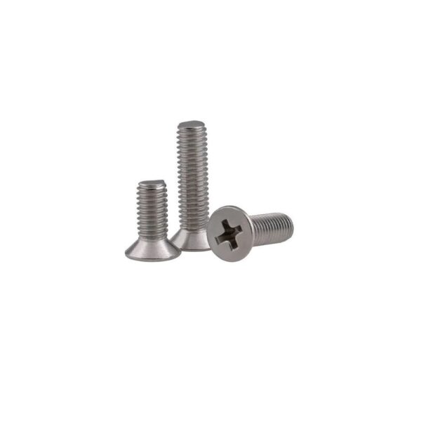 M3 X 35mm Bolt SS 304 CSK Countersunk Philips Head-25 Pcs