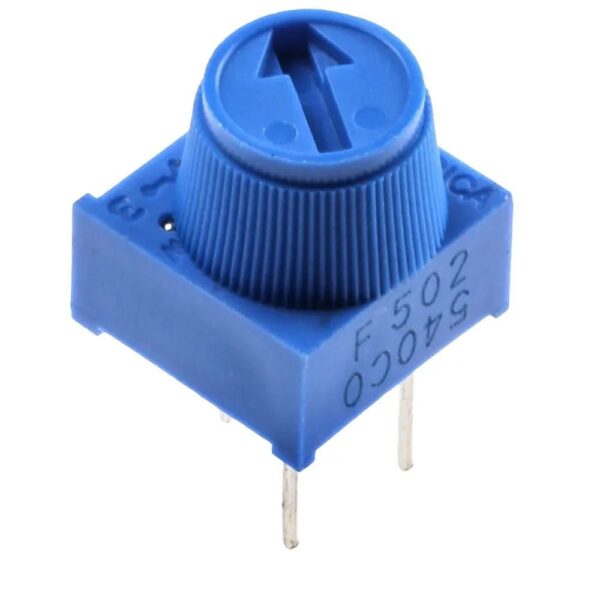 Top Adjust 5K Through Hole Trimmer Potentiometer - Image 2