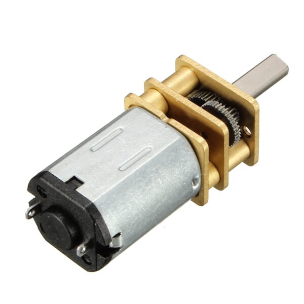 N20 12V 200 RPM Micro-Gear DC Motor - Image 2