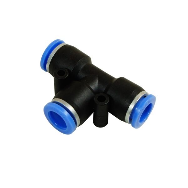 8mm ID PU Equal Tee Pneumatic Connector