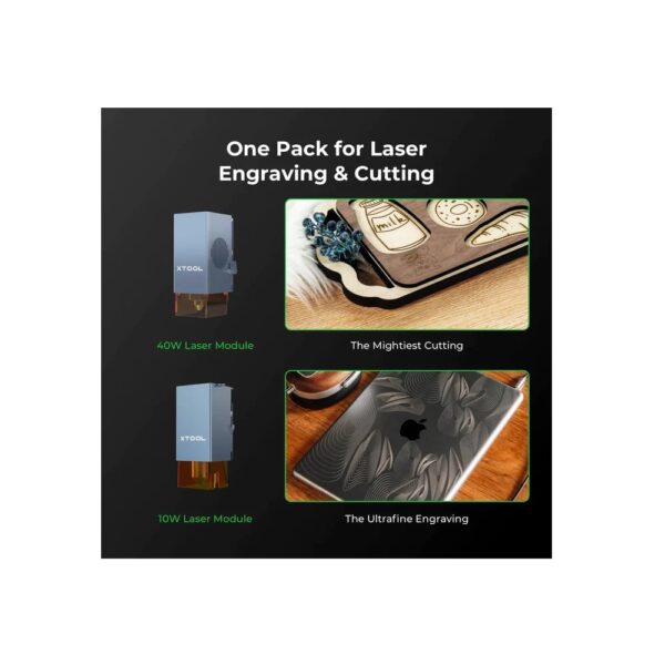xTool D1Pro 40W+10W Laser Cutting Bundle - Image 2